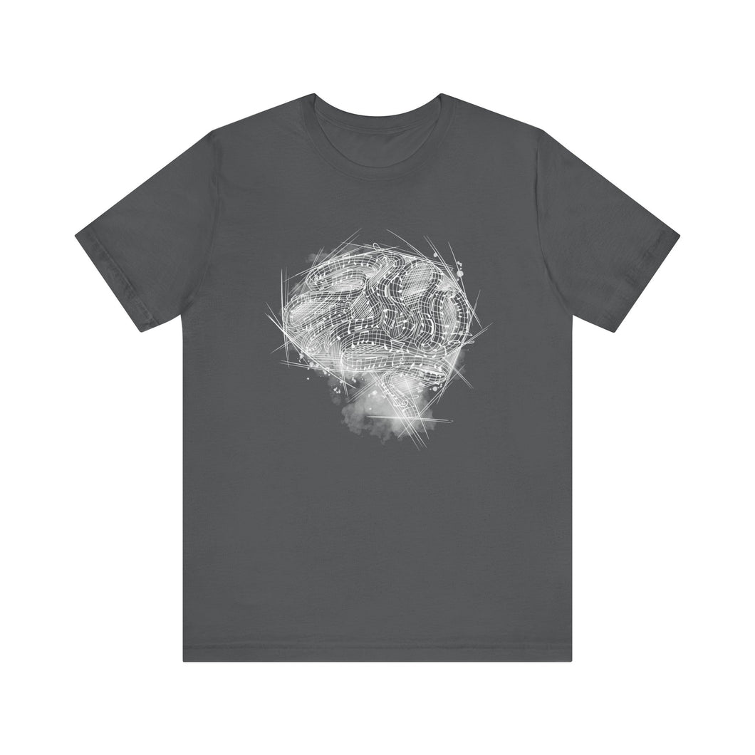 Musical Brain - T-Shirt I Unisex - Men & Women's Tee