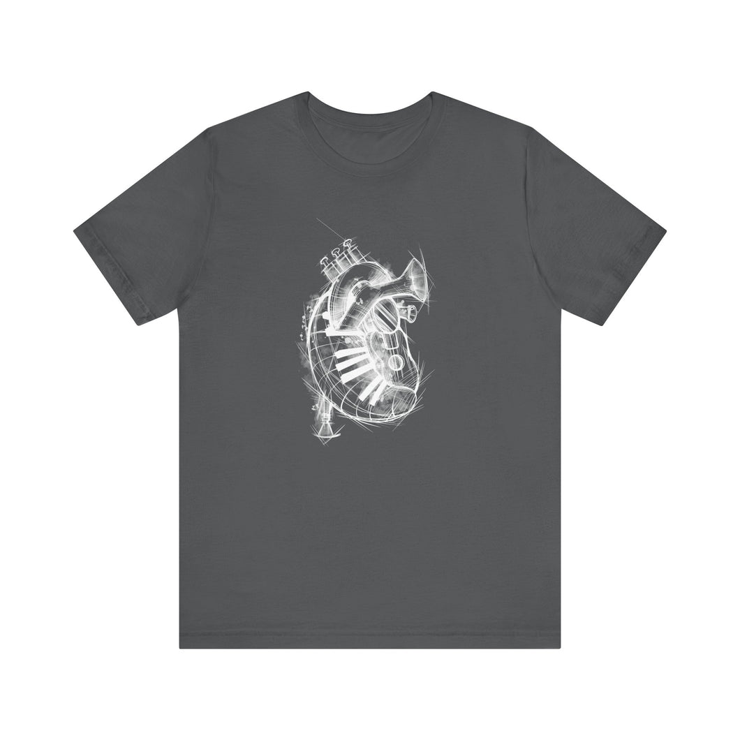 Heart of Music - T-Shirt I Unisex - Men & Women's Tee