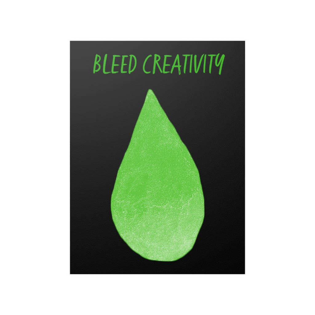 Bleed Creativity - Art Print