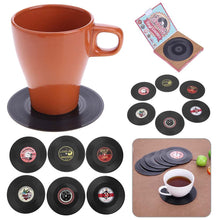 Load image into Gallery viewer, Vinyl Record Coasters [FOR COFFEE &amp; MUSIC LOVERS]
