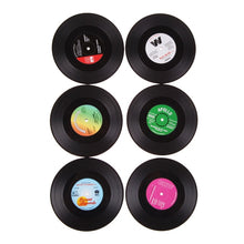 Load image into Gallery viewer, Vinyl Record Coasters [FOR COFFEE &amp; MUSIC LOVERS]
