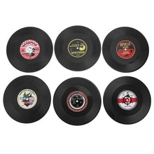 Load image into Gallery viewer, Vinyl Record Coasters [FOR COFFEE &amp; MUSIC LOVERS]
